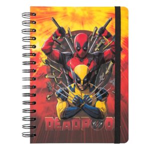 Carnet de notes Marvel Deadpool A5 à spirale