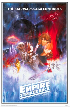 Poster mural Star Wars L'Empire contre-attaque 61 x 91,5