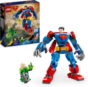 LEGO DC Robot Superman face à Lex Luthor avec 2 minifigurines 76302