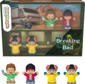Figurines Breaking Bad Walter White et Jesse Pinkman en coffret collector