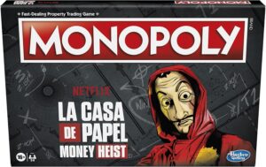 Monopoly Maison de l'argent La Casa de Papel en version anglaise