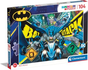 Puzzle Batman SuperColor Clementoni 104 pièces