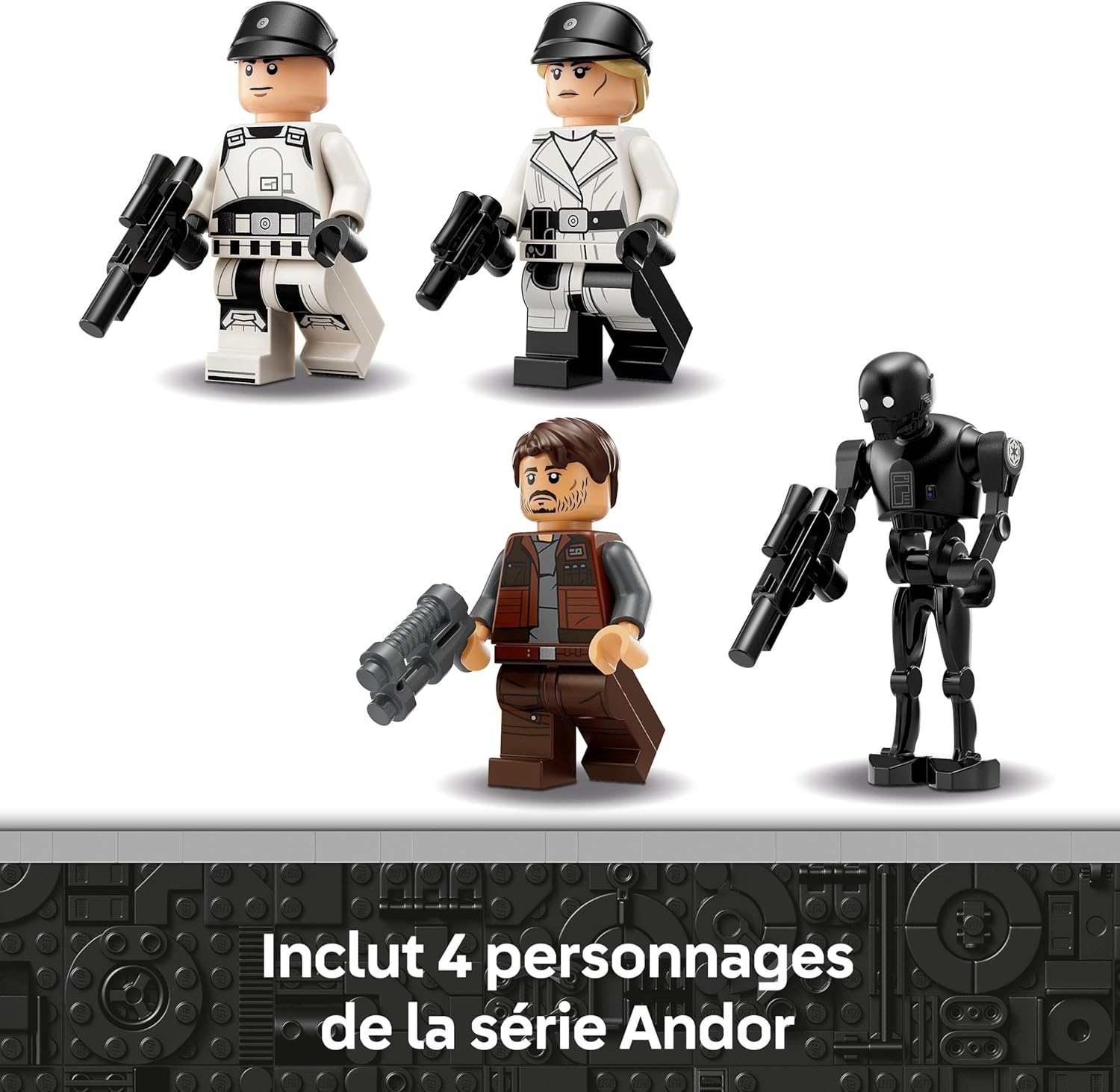 LEGO Star Wars Andor U-Wing de l’Alliance Rebelle avec K-2SO 75399 – Image 6