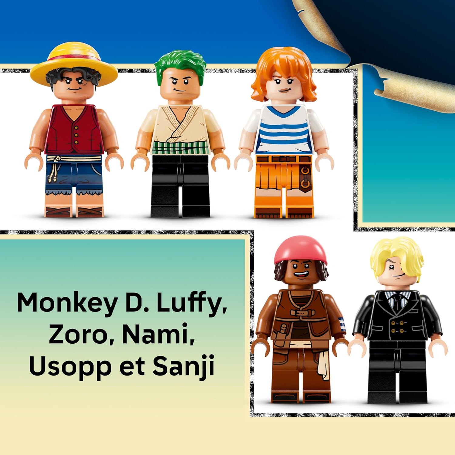 LEGO One Piece Vogue Merry avec 5 minifigurines Luffy, Zoro et Nami 75639 – Image 5