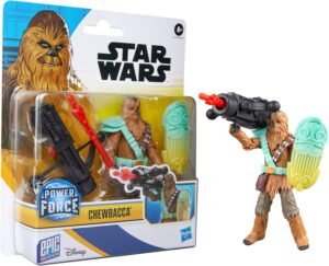 Chewbacca Star Wars Epic World of Action, figurine 10 cm avec 4 accessoires