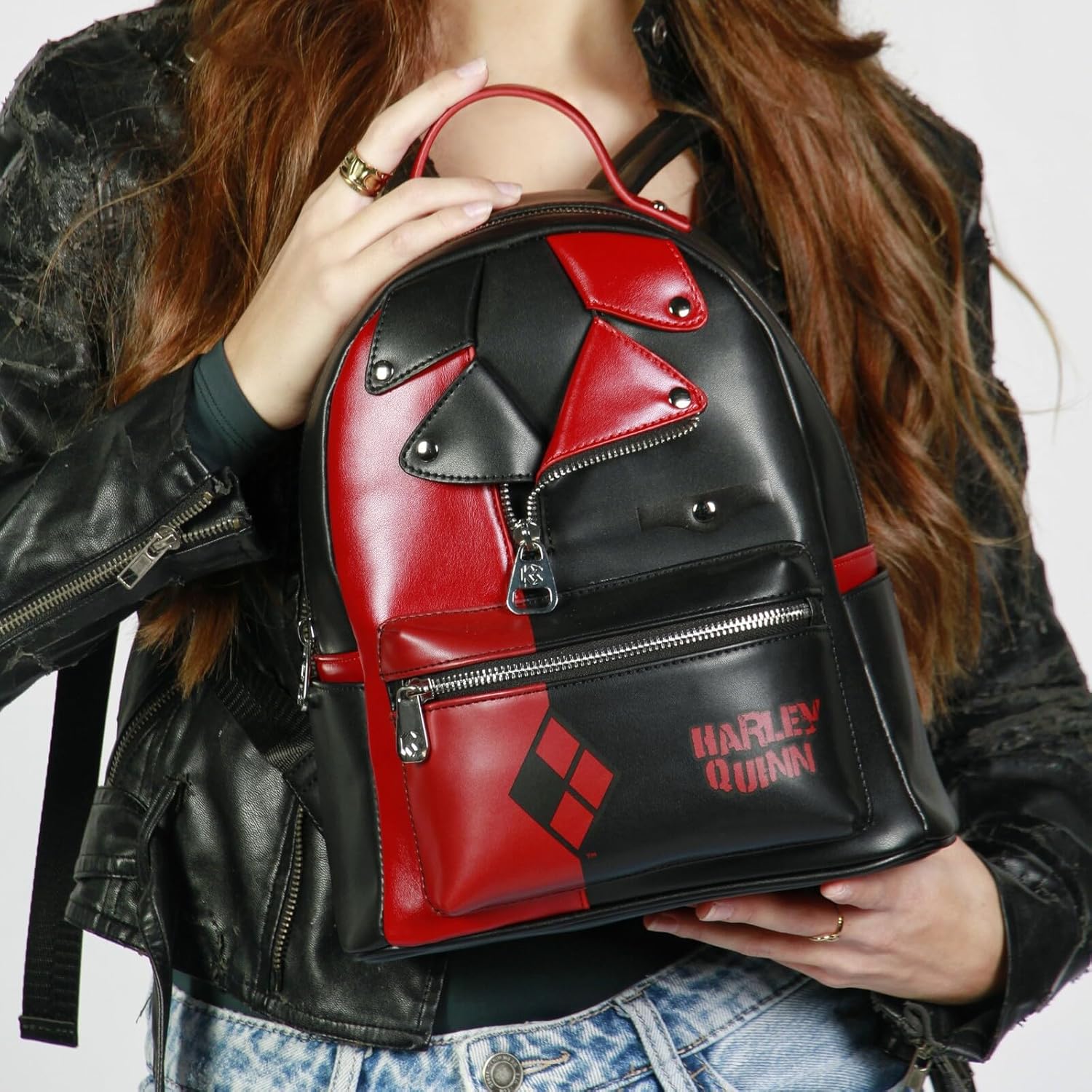 Sac à dos Harley Quinn DC Comics noir, capacité 8 L – Image 8
