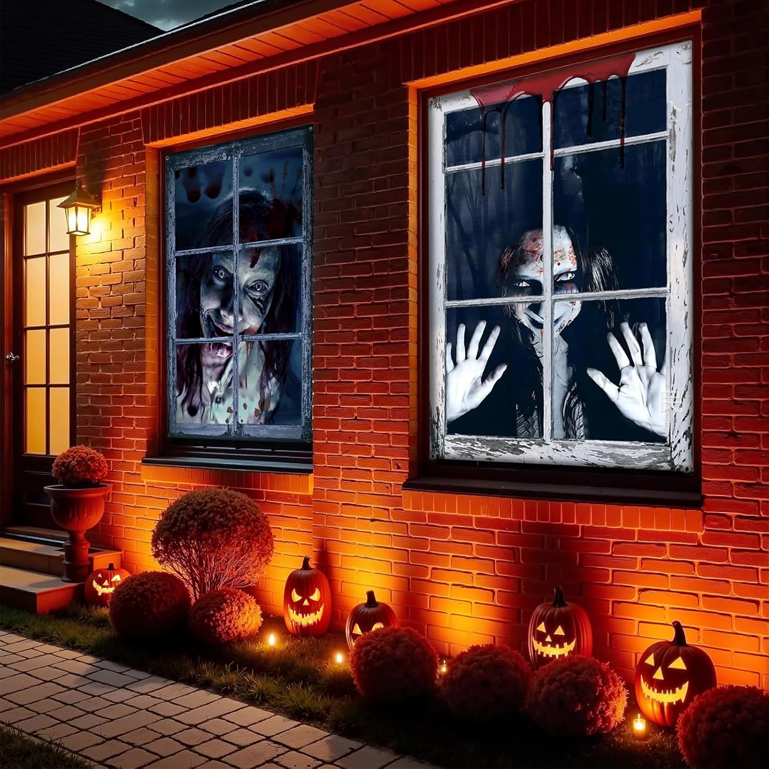 Poster Terrifier pour fenêtre et porte 120 x 80 cm, fantôme terrifiant – Image 8