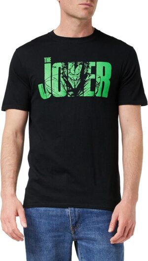 T-shirt homme DC Comics Joker en coton 100