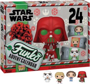 Calendrier de l’avent Star Wars Holiday Dark Vador avec 24 mini-figurines en vinyle