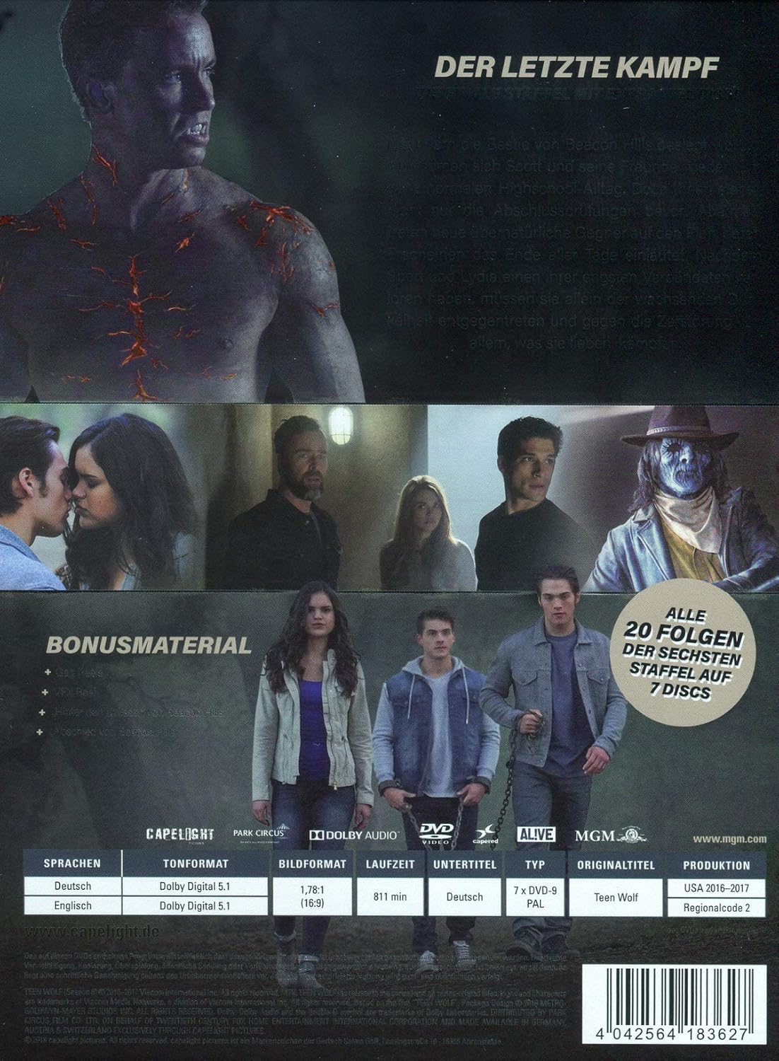 DVD Teen Wolf Staffel 6 – Image 2