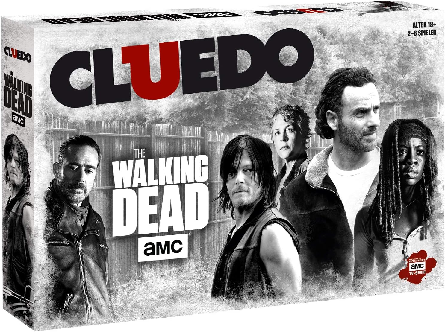 Cluedo The Walking Dead AMC, enquête 2 à 6 joueurs