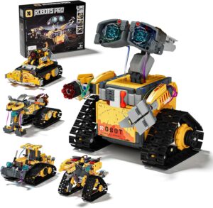 Robot Star Wars télécommandé 5 en 1 avec application, 673 pièces