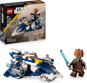 LEGO Star Wars Microfighter 75400 de Plo Koon, chasseur Jedi The Clone Wars