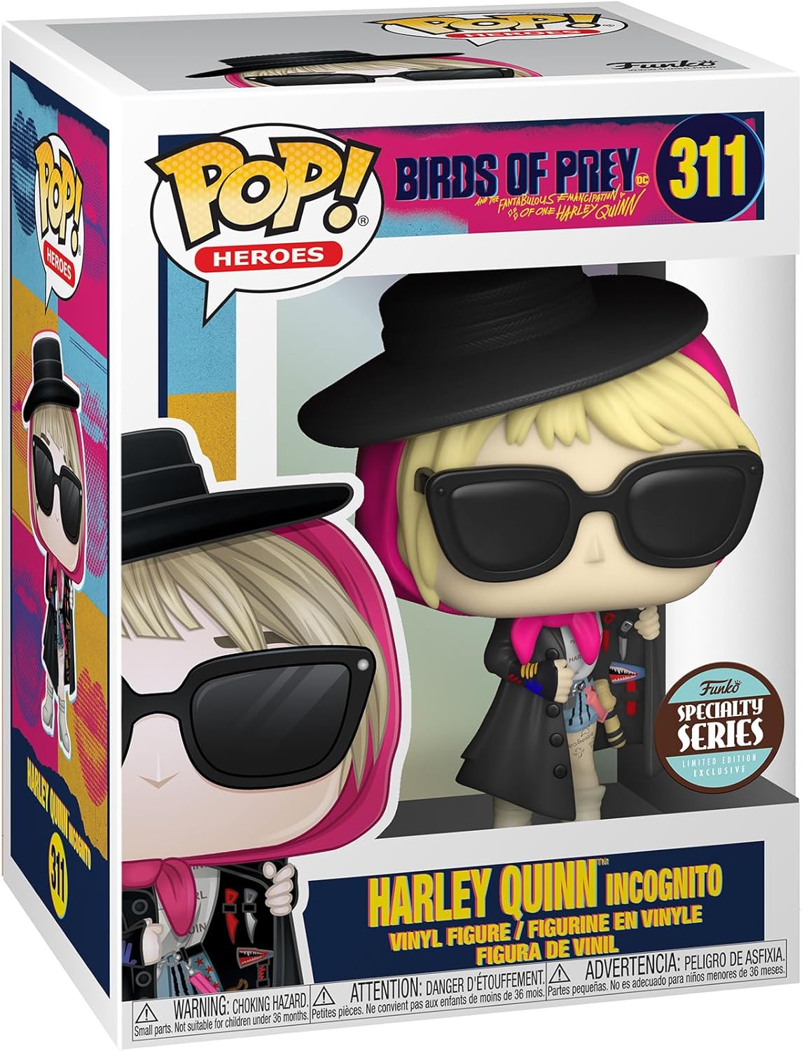 Figurine Funko POP! Harley Quinn Incognito, Birds Of Prey