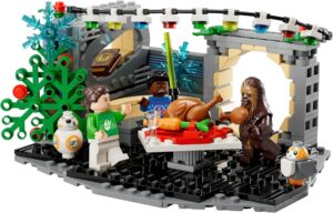 Diorama de Noël LEGO Star Wars avec Millennium Falcon 40658