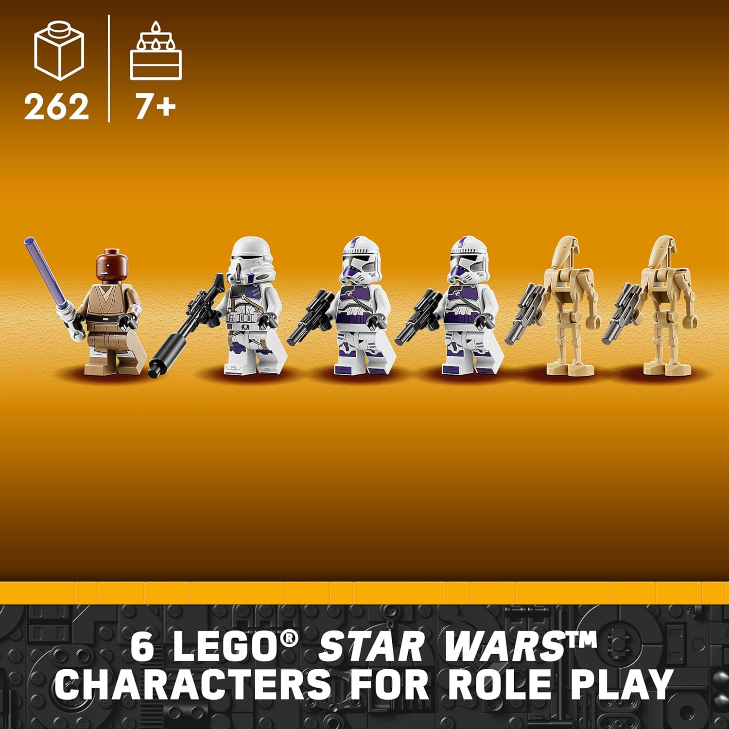 Tank de combat de la République LEGO Star Wars dès 8 ans – Image 4
