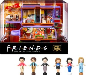 Polly Pocket Friends, coffret Central Perk en tasse avec 6 poupées