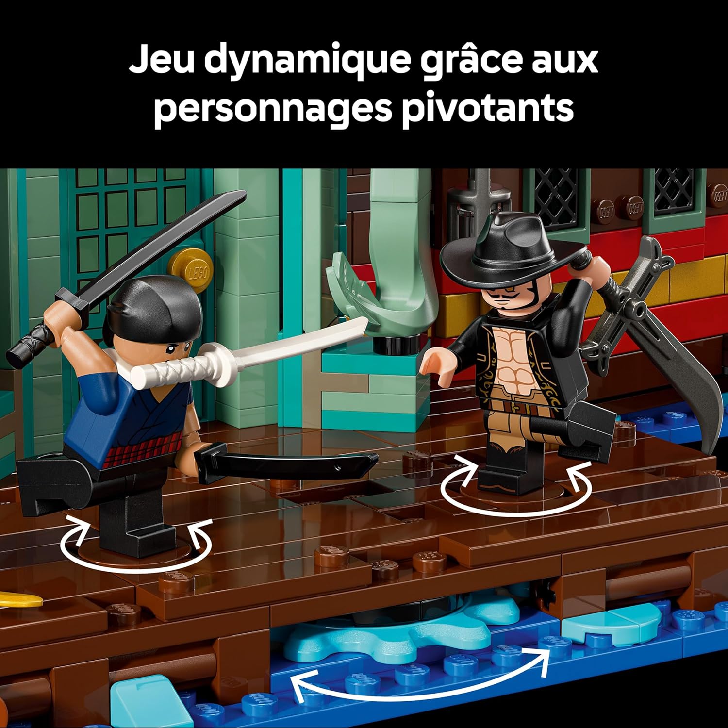 LEGO ONE PIECE Baratie 75640 avec 10 minifigurines, dont Luffy – Image 5