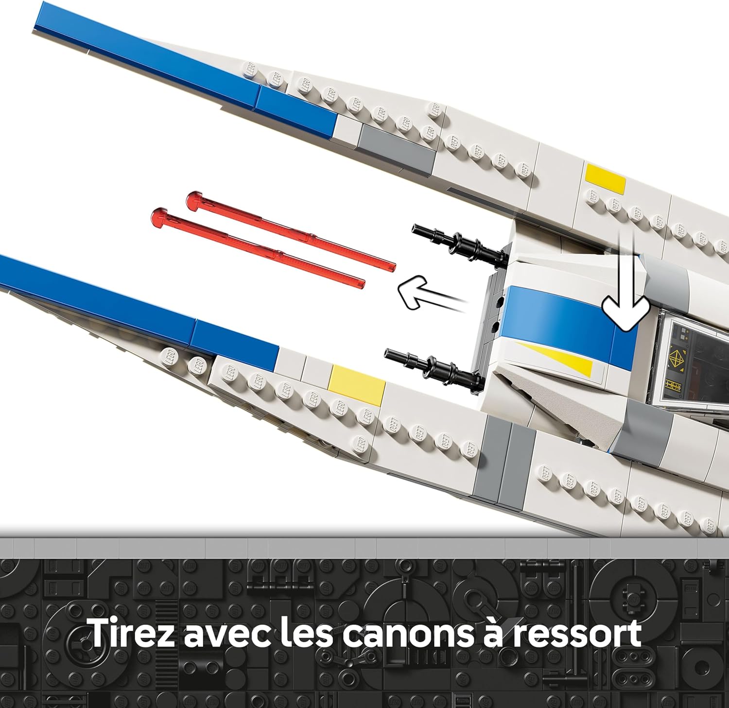 LEGO Star Wars Andor U-Wing de l’Alliance Rebelle avec K-2SO 75399 – Image 5