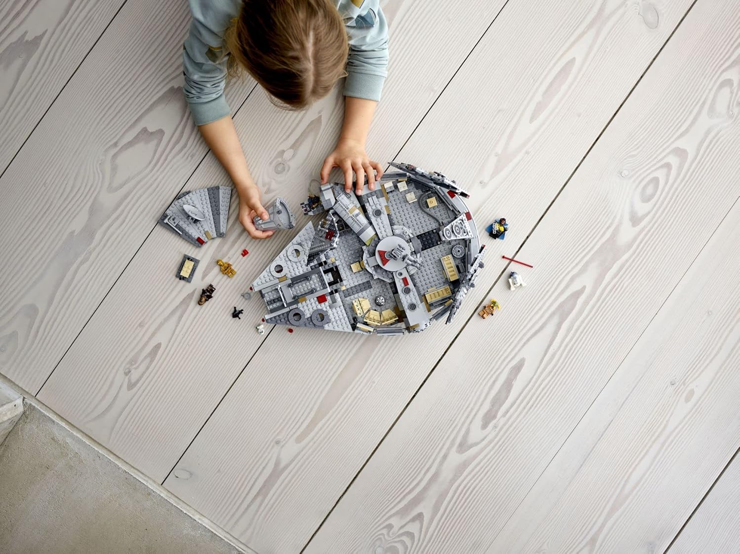 Faucon Millenium Star Wars LEGO 75257 avec emballage sans frustration – Image 3