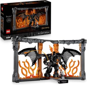 LEGO Icons Le Seigneur des Anneaux Book Nook Balrog et Gandalf le Gris 10367