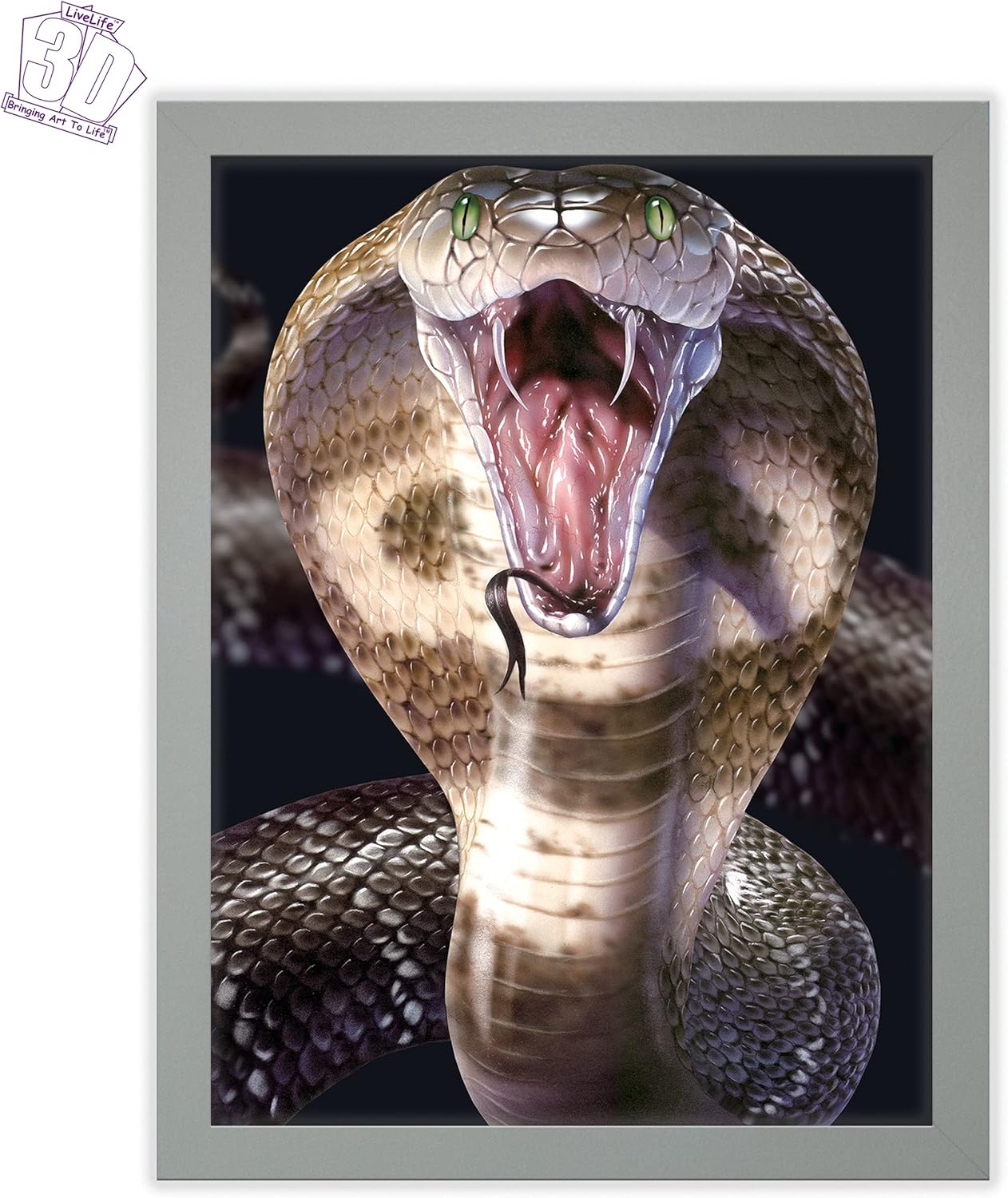 Affiche 3D lenticulaire Cobra Deluxebase par David Penfound – Image 3