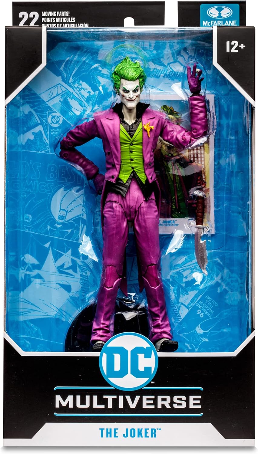 Figurine The Joker DC Infinite Frontier 17,8 cm avec 22 points d'articulation – Image 8