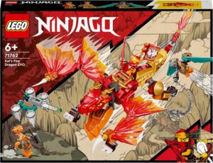 Dragon de feu évolutif de Kai LEGO Ninjago avec guerriers serpents