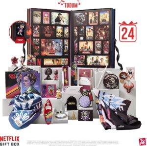 Calendrier de l'Avent Netflix Stranger Things YuMe 15309 avec effet sonore et 24 surprises