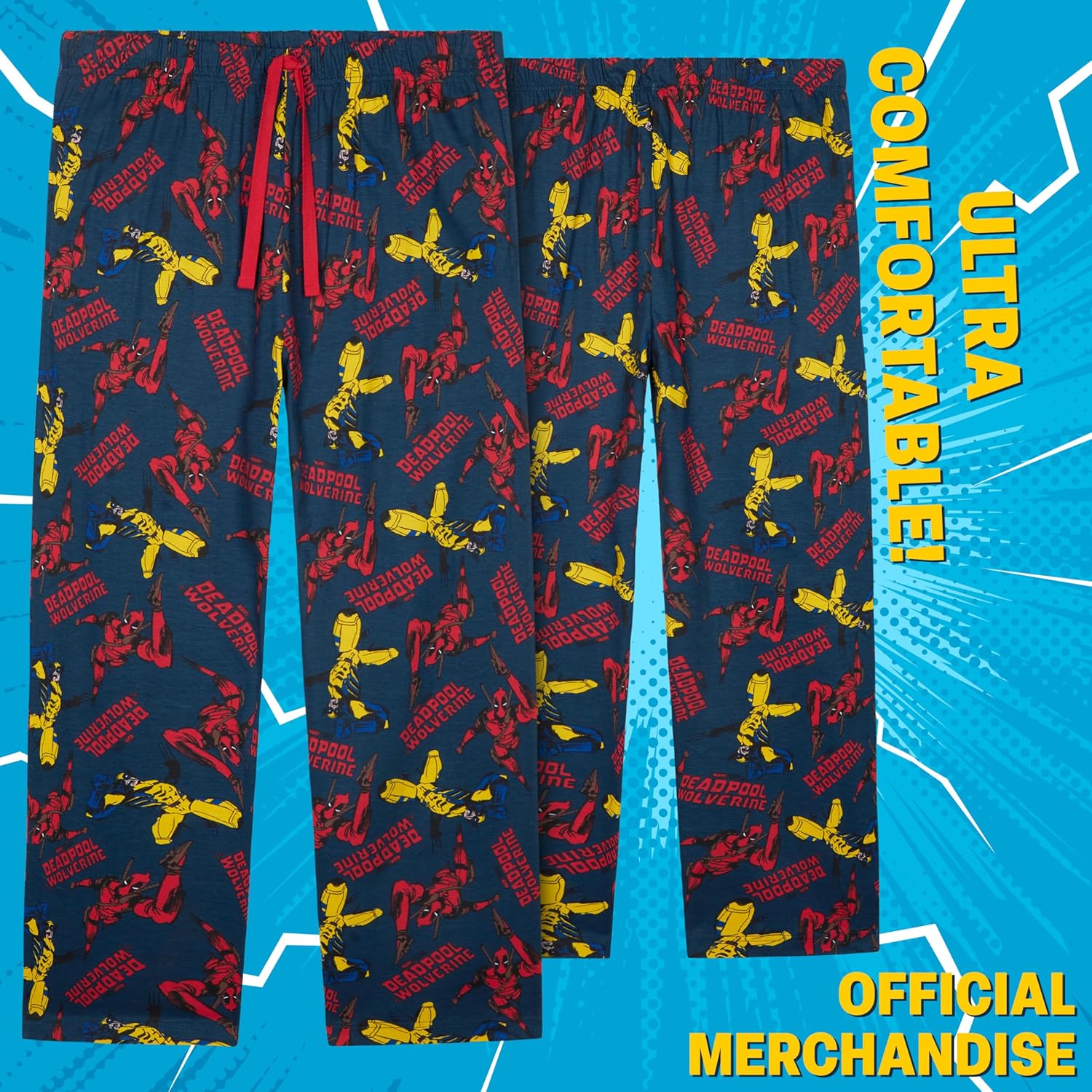 Pantalon de pyjama homme Marvel Avengers à taille élastique – Image 5