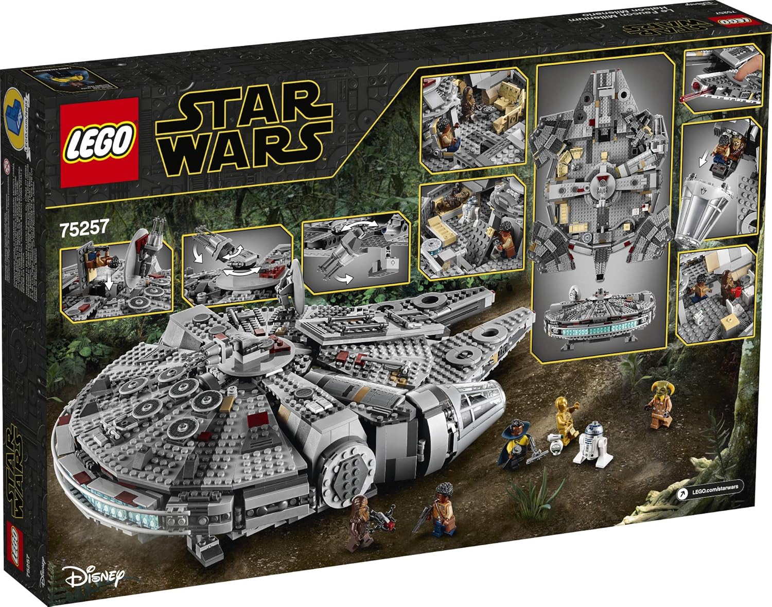 Faucon Millenium Star Wars LEGO 75257 avec emballage sans frustration – Image 6
