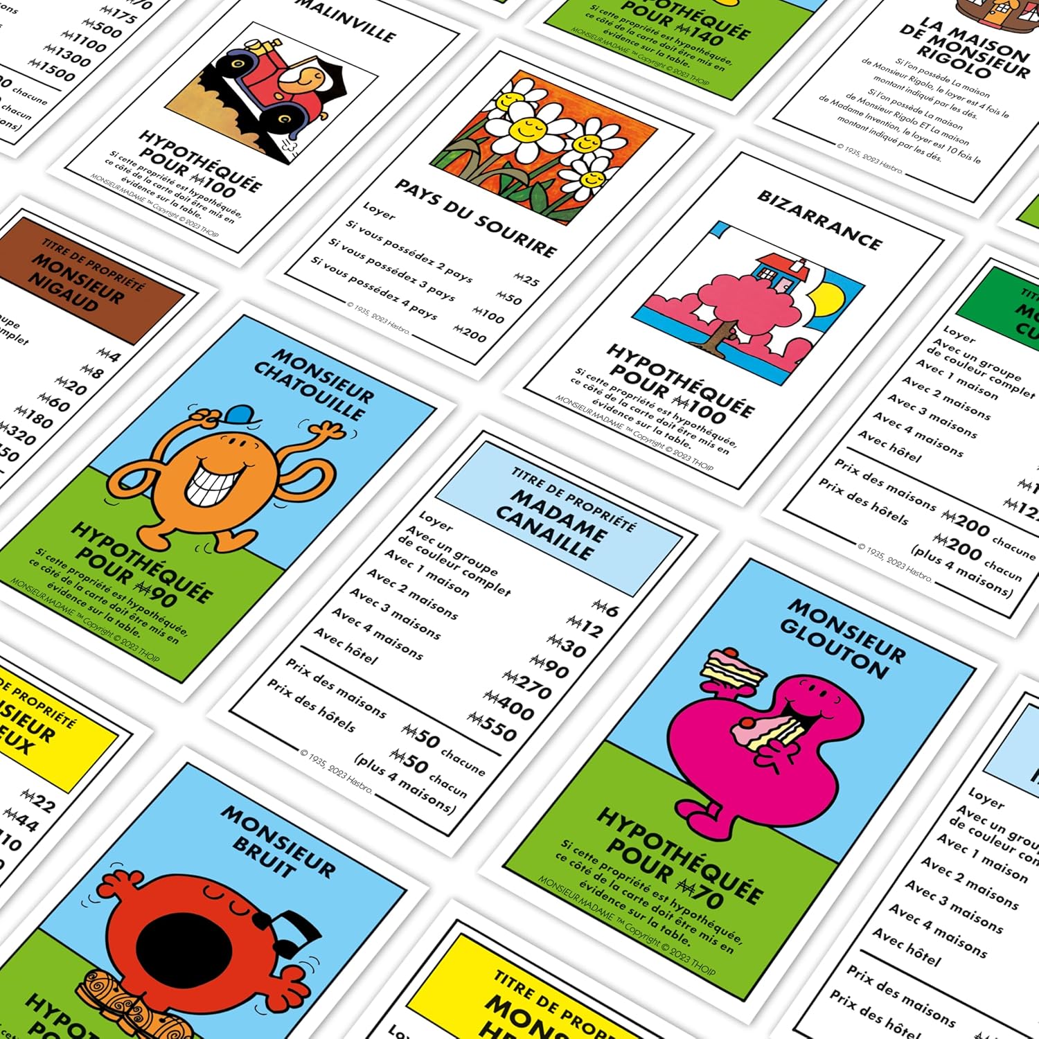 Monopoly Monsieur Madame en français, jeu de plateau 2 à 6 joueurs dès 8 ans – Image 6