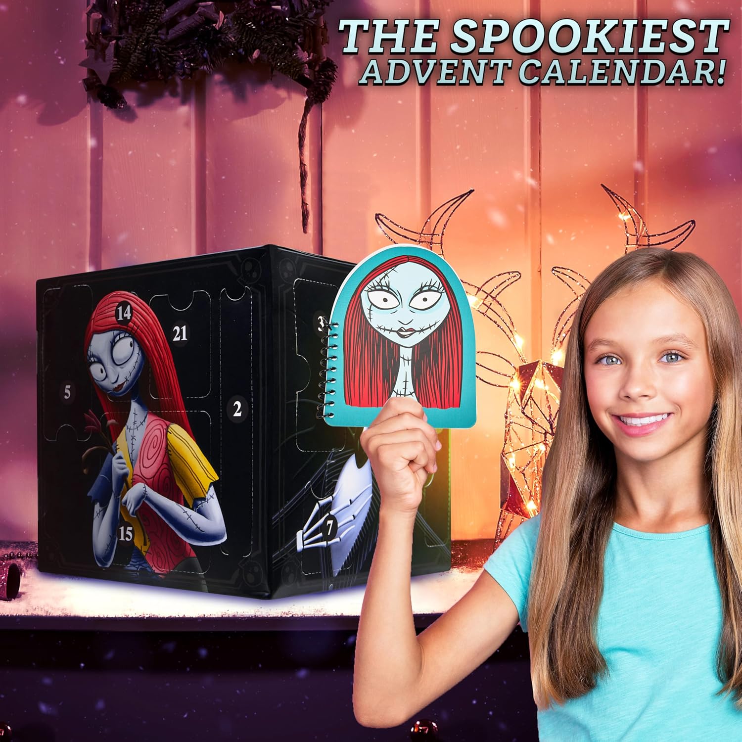 Calendrier de l'Avent 2025 Disney The Nightmare Before Christmas avec Jack, papeterie et accessoires kawaii – Image 5