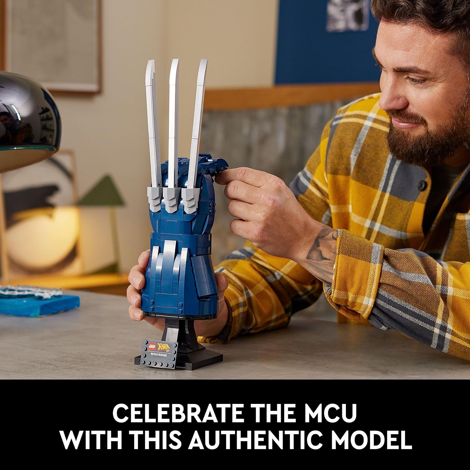 Griffe d'adamantium de Wolverine LEGO® Super Heroes, 596 pièces – Image 7