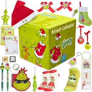 Calendrier de l'Avent The Grinch 2025 avec 24 surprises