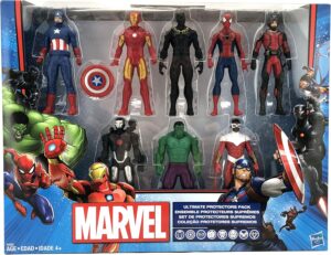 Coffret de 8 figurines Marvel avec Deadpool Hasbro