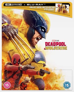 Steelbook 4K UHD Marvel's Deadpool & Wolverine avec Wolverine