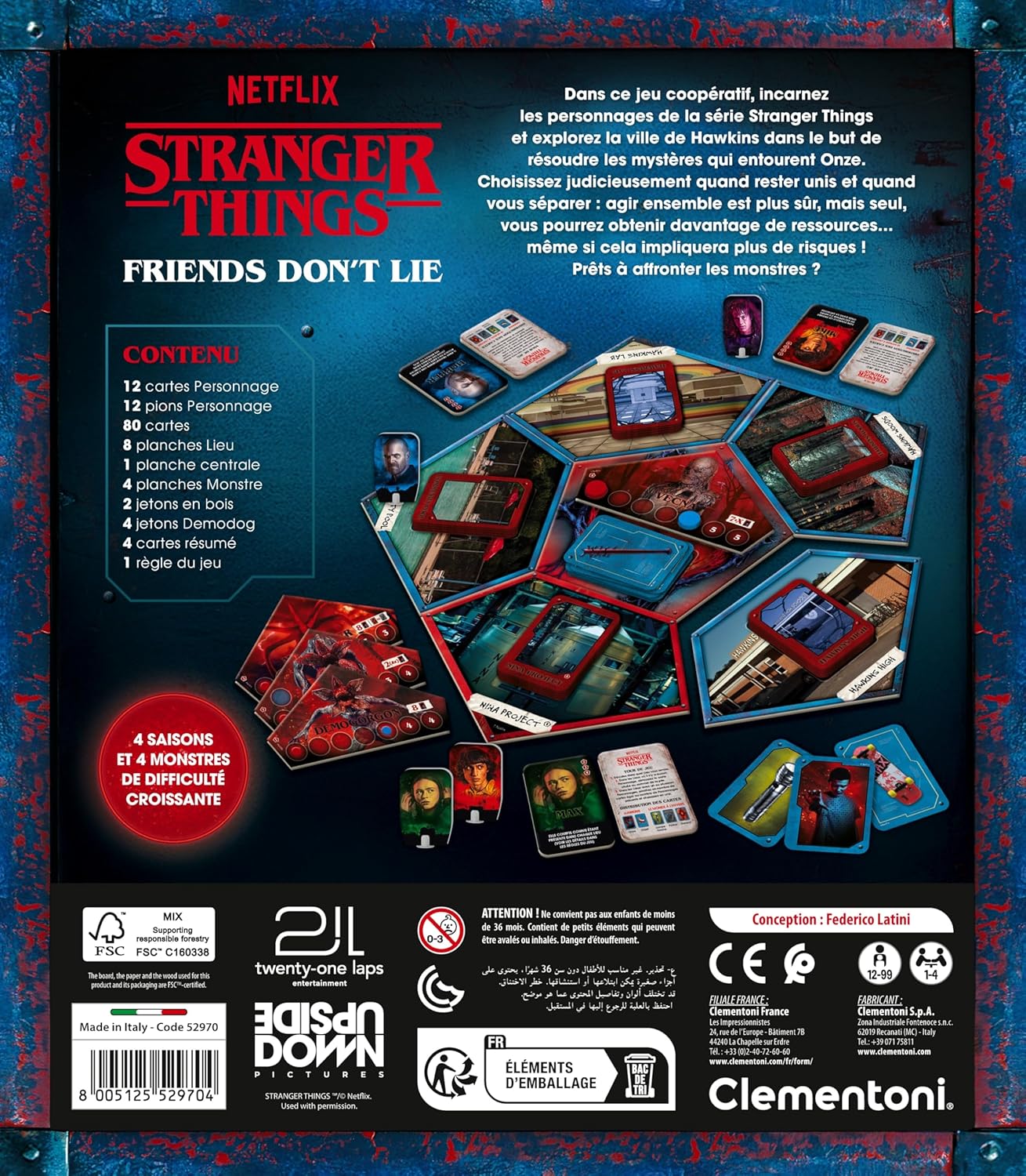 Jeu coopératif Stranger Things Les Amis ne Mentent Jamais dès 12 ans – Image 4