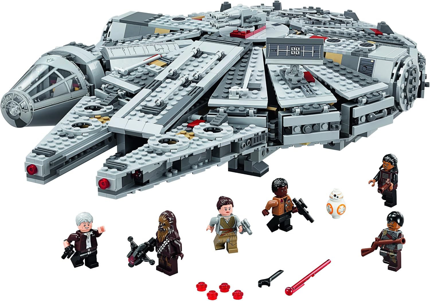 Millennium Falcon LEGO Star Wars avec cockpit détachable – Image 4