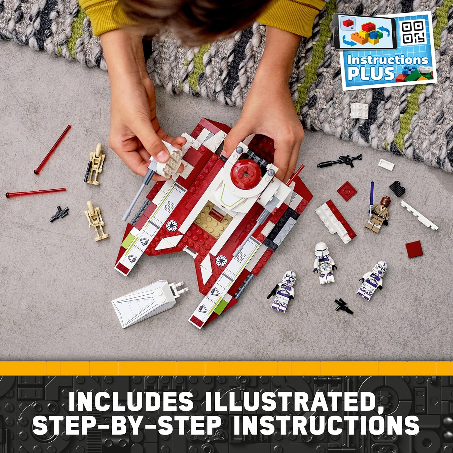 Tank de combat de la République LEGO Star Wars dès 8 ans – Image 7