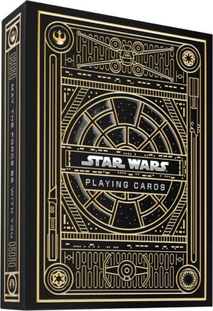 Cartes à jouer Star Wars version dorée Theory11