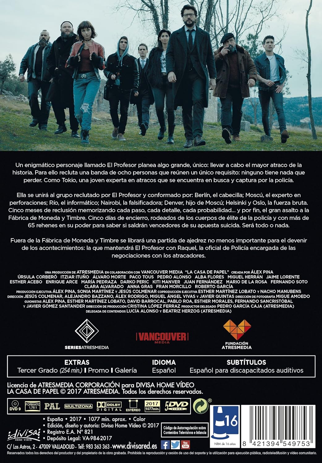 Affiche La Casa de Papel sans audio français ni sous-titres français – Image 2