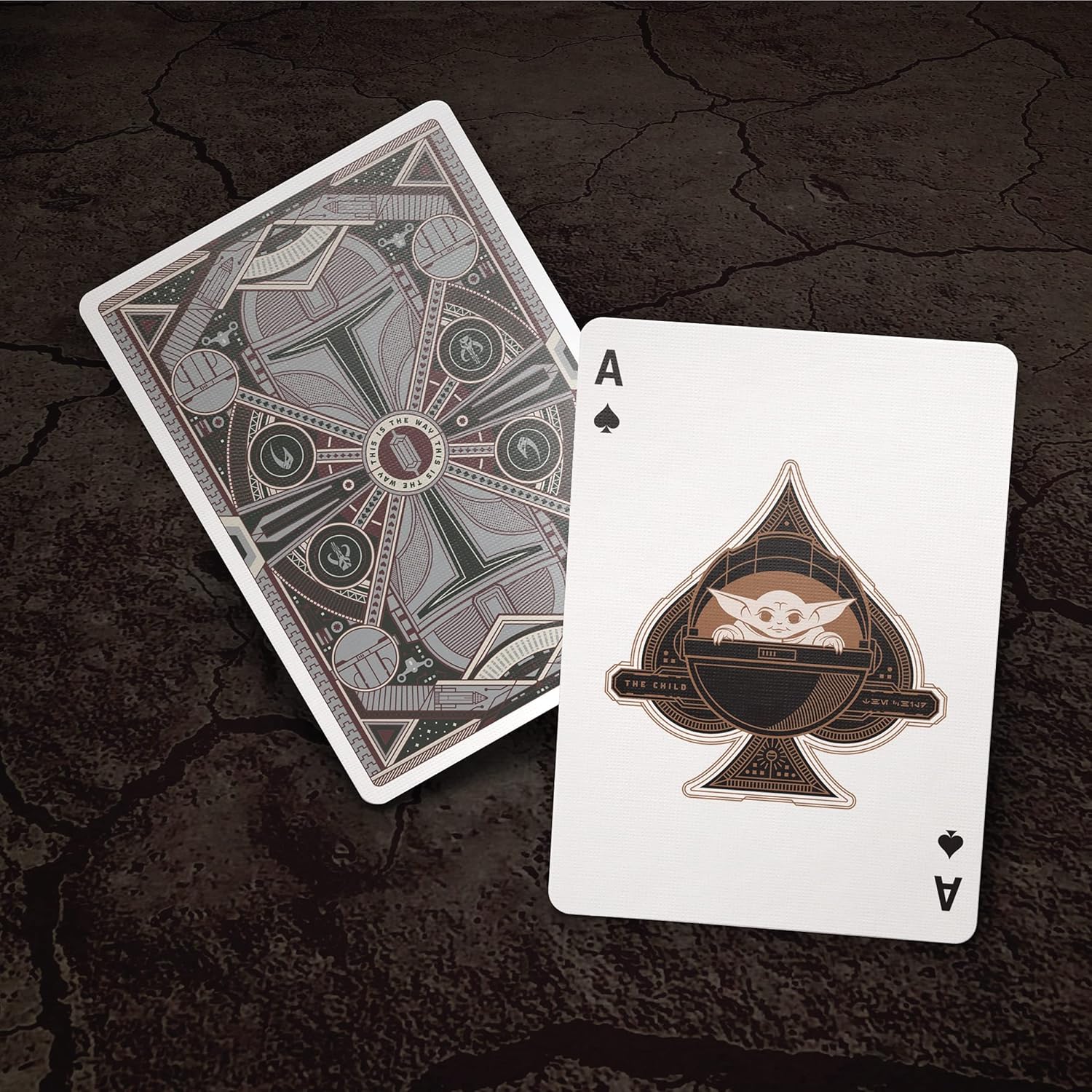 Jeu de cartes Theory11 Star Wars The Mandalorian édition limitée – Image 2