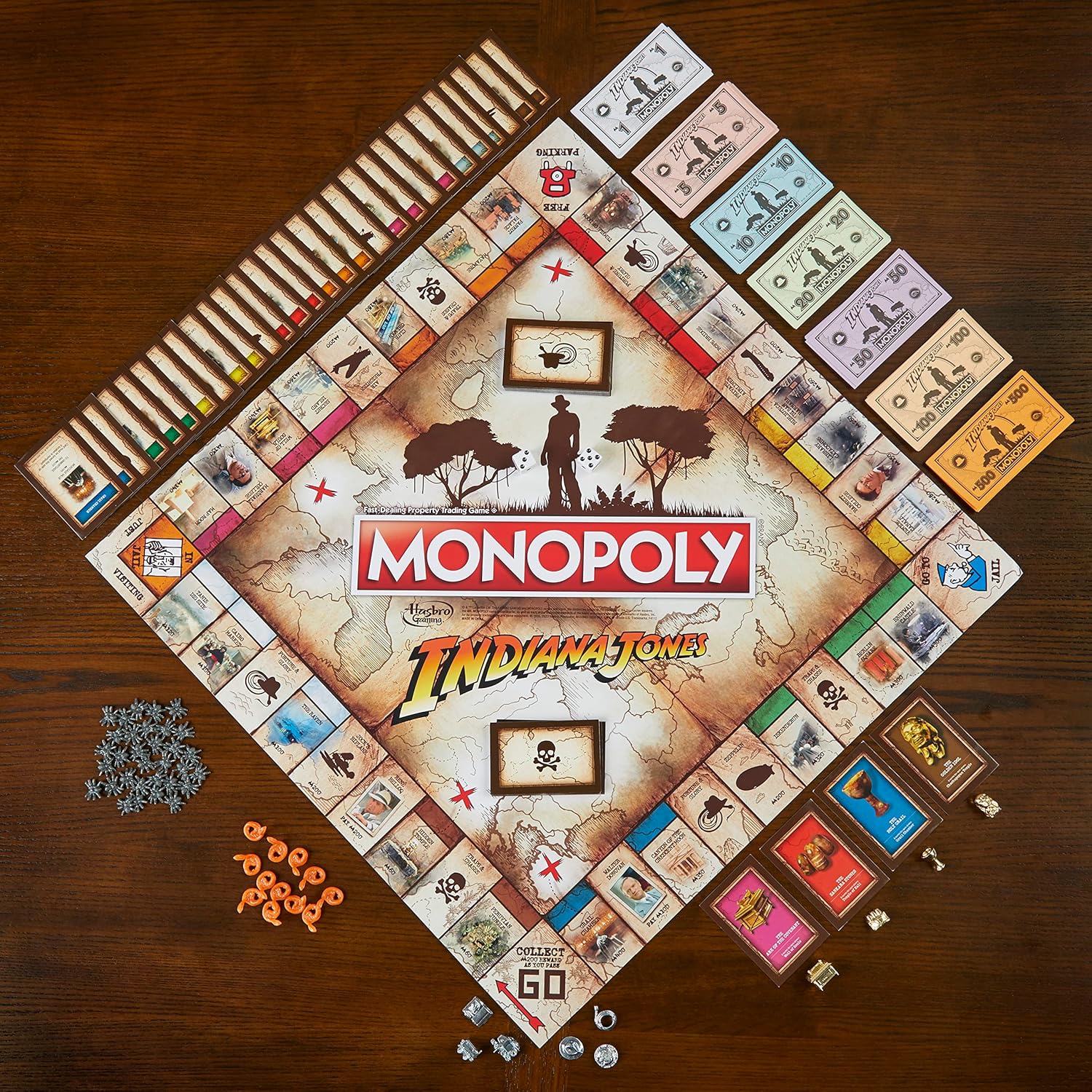 Jeu Monopoly Indiana Jones Hasbro Gaming – Image 4