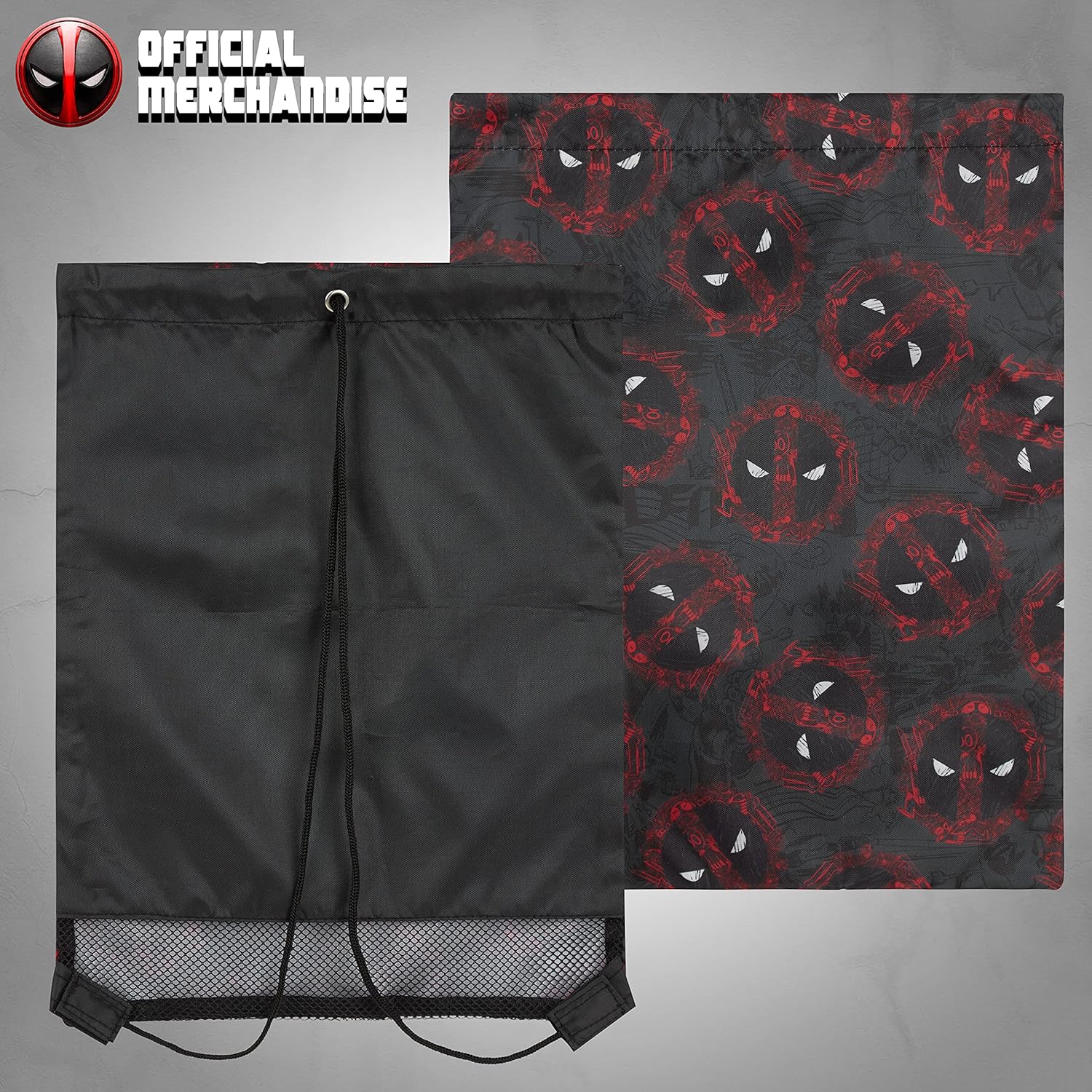 Sac à cordon enfant Marvel Deadpool pour sport et piscine – Image 7