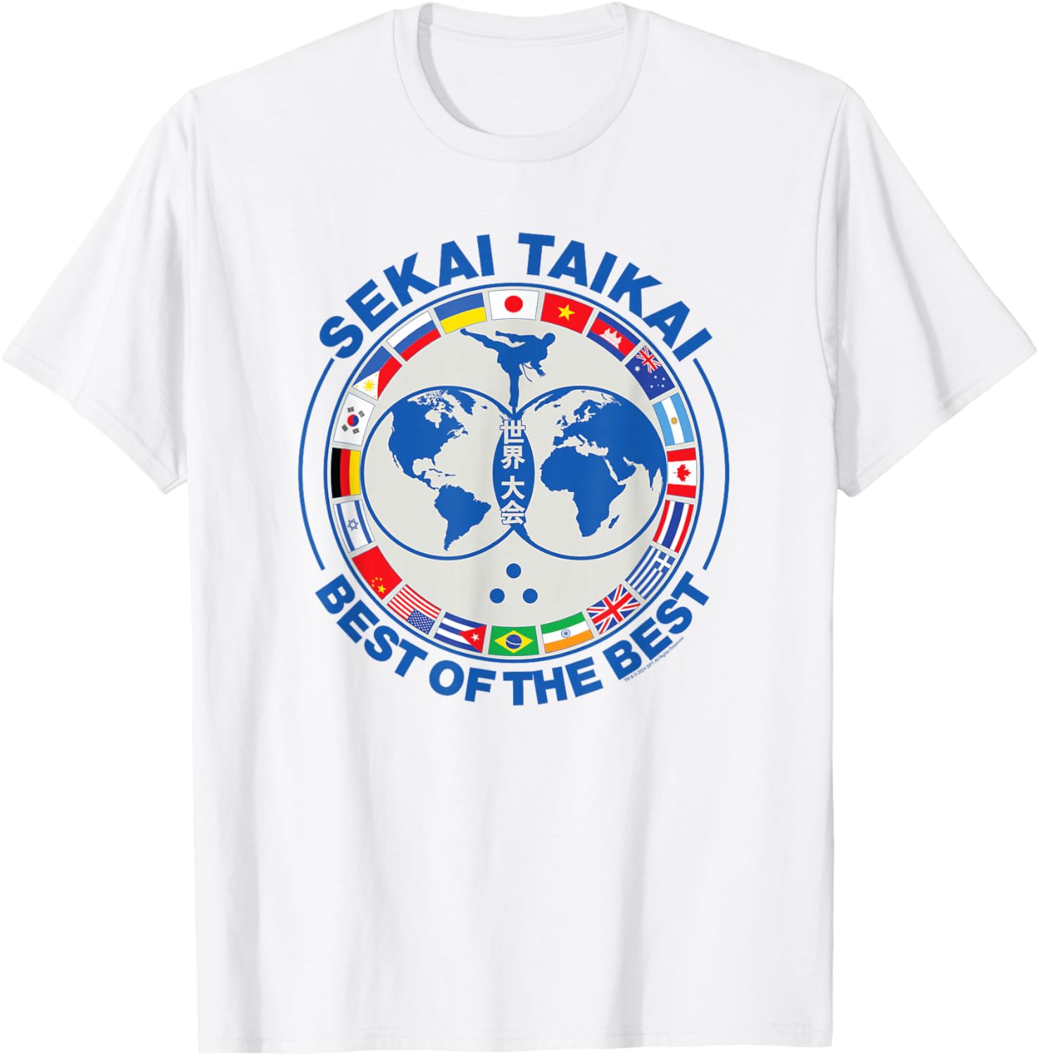 Tee-shirt Cobra Kai Sekai Taikai Best of the Best