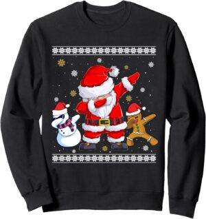 Sweatshirt Deadpool Père Noël Dabbing 241 g