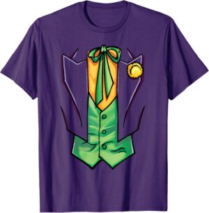 T-shirt costume Joker Batman pour Femme et Homme