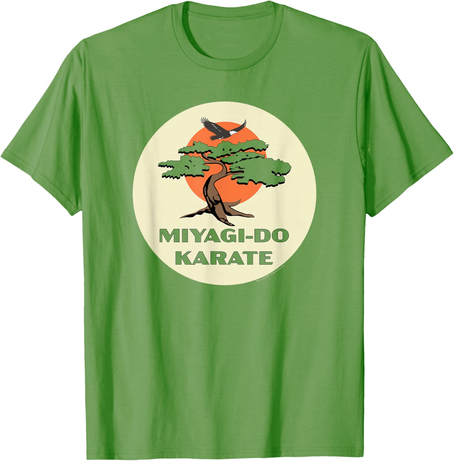 T-shirt Cobra Kai logo dojo Miyagi-Do et bonsaï Eagle Fang