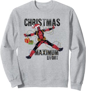 Sweatshirt Deadpool Noël Maximum Marvel 241 g
